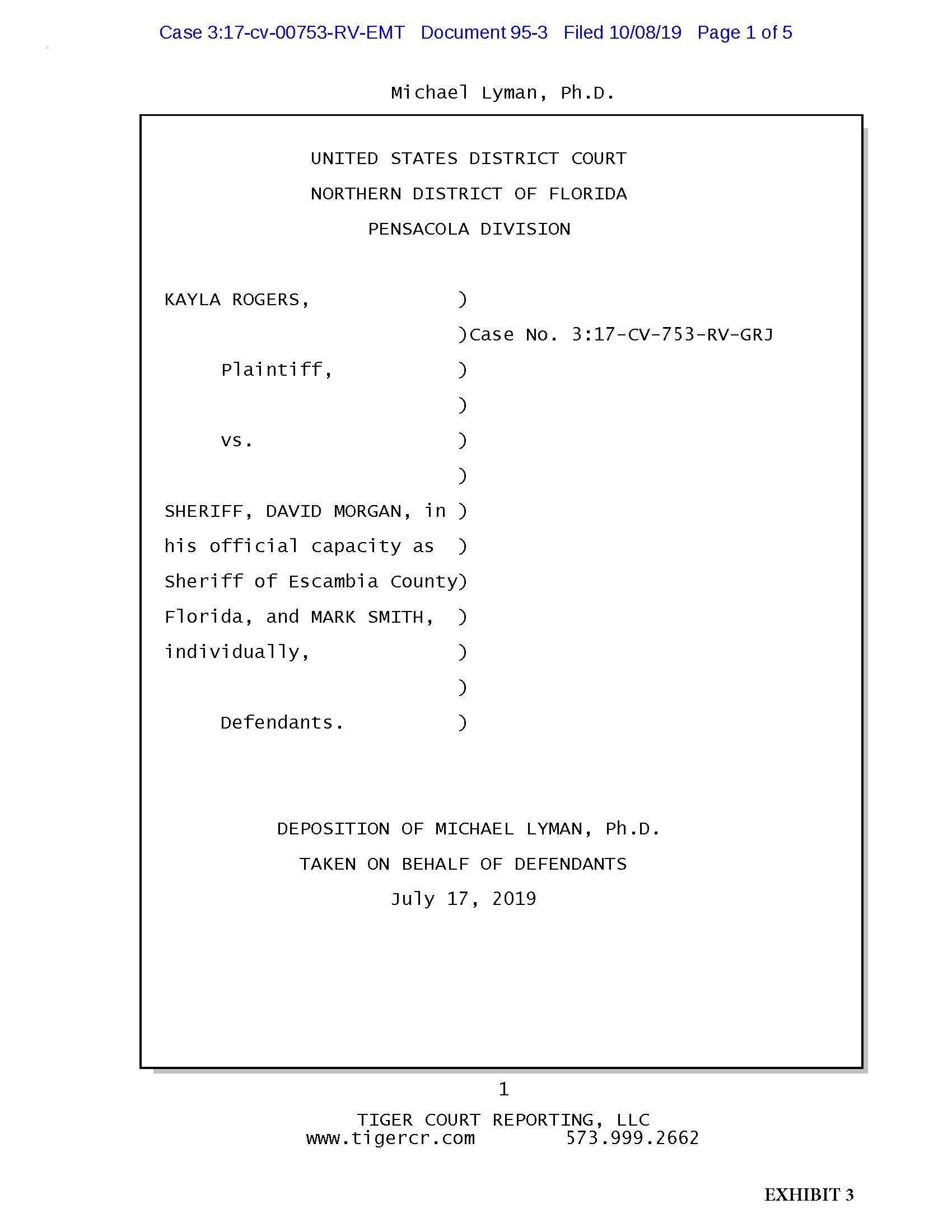 Pages from motion to exclude exhibit 3